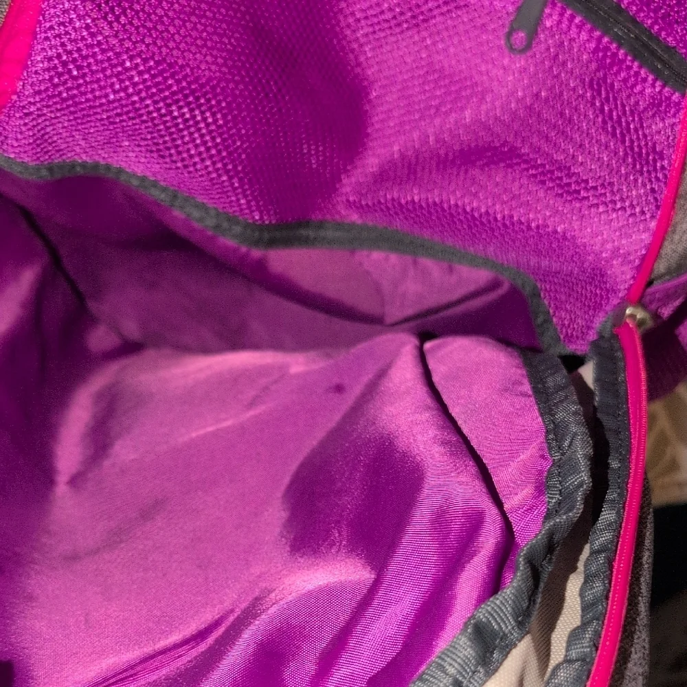 Adidas Charcoal and Magenta Backpack - Picture 14 of 16